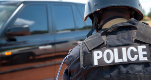 Police guard
