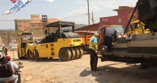 UNRA road works