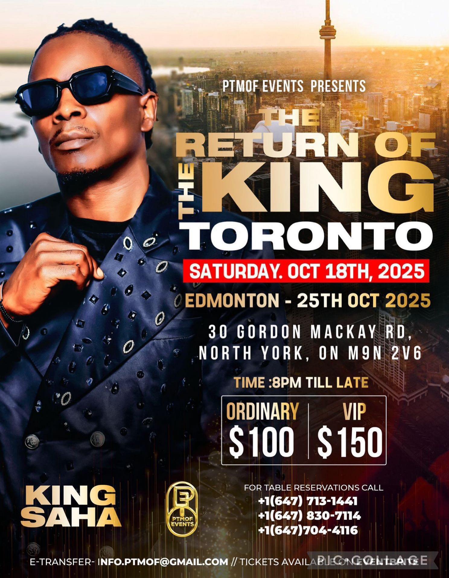 Hyper MC Omusawo Tintah & DJ Barrett to Headline The Return of the King in Toronto 1 544900119 1551902379146970 5085913488598258168 n