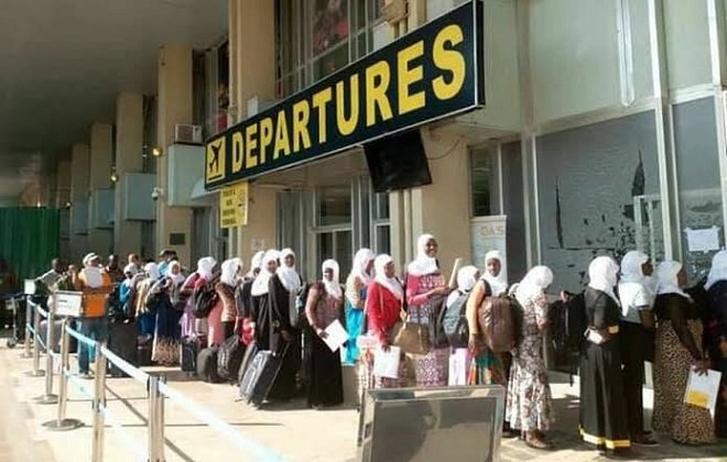 Female labour exports headed for Middle East