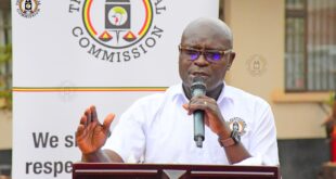 THE CHAIRPERSON OF THE ELECTORAL COMMISSION JUSTICE BYABAKAMA MUGENYI SIMON