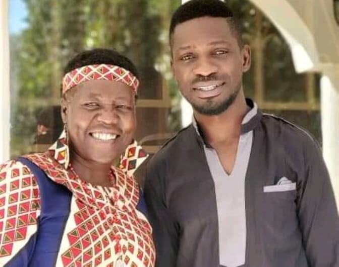 Dr Zedriga Lina Waru Abuku and Hon Robert Kyagulanyi