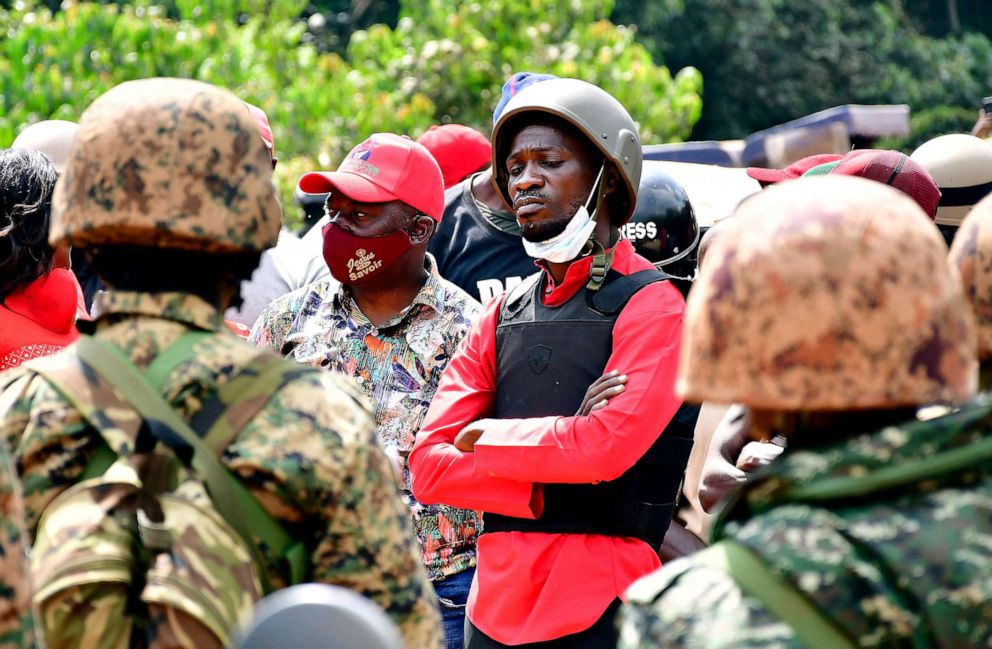bobi wine bulletproof jacket reuters 210 hpEmbed 20210112