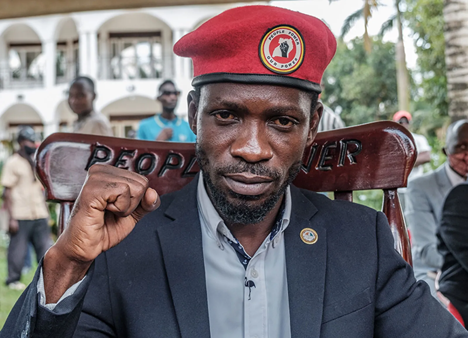 Uganda opposition leader Bobi Wine Robert Kyagulanyi 2021