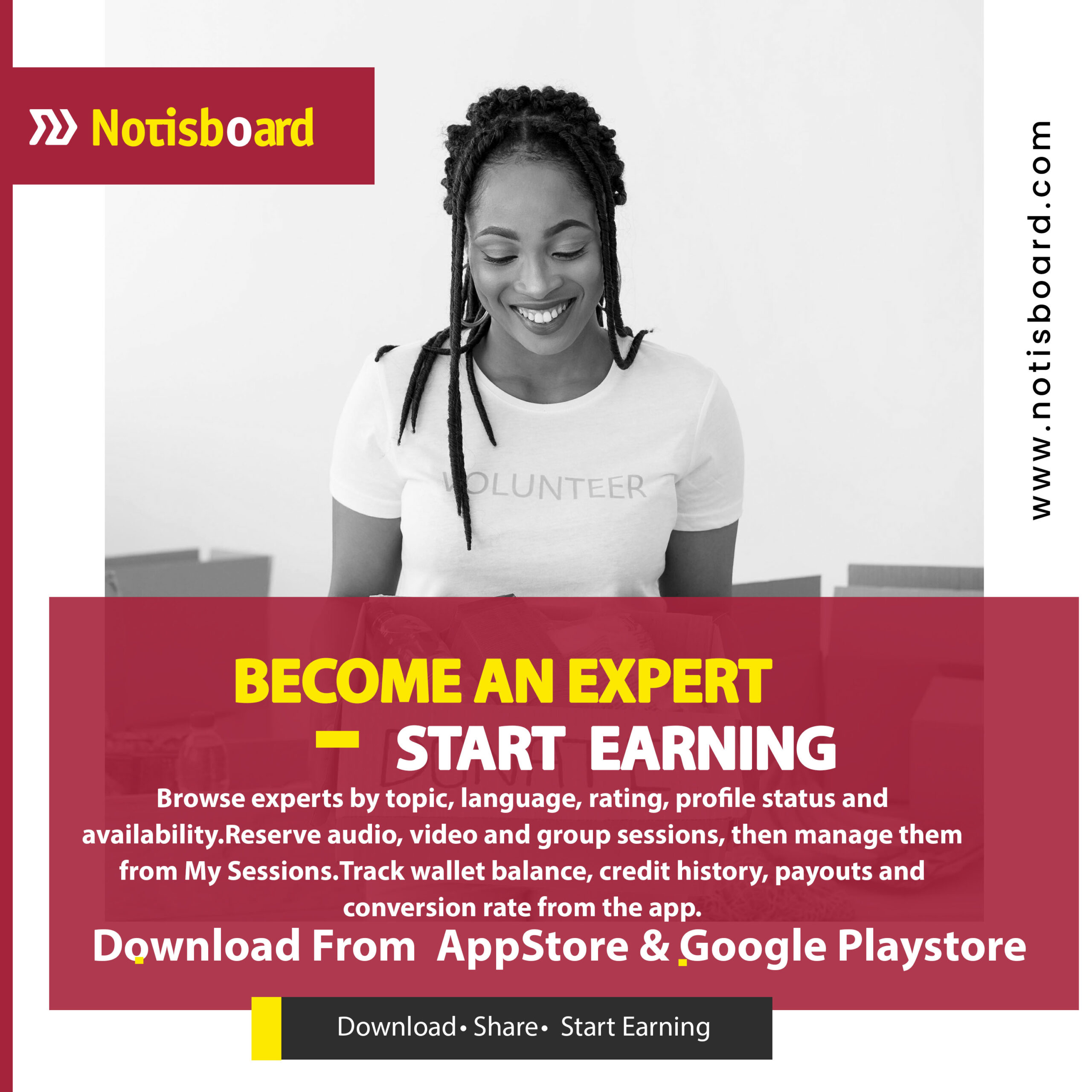 Notisboard Launched : Register and Start Earning From Conversations, Audio & Video Sessions 5 Notisboard Launches : The Modern Platform for Expert Earning From Conversations, Audio & Video Sessions