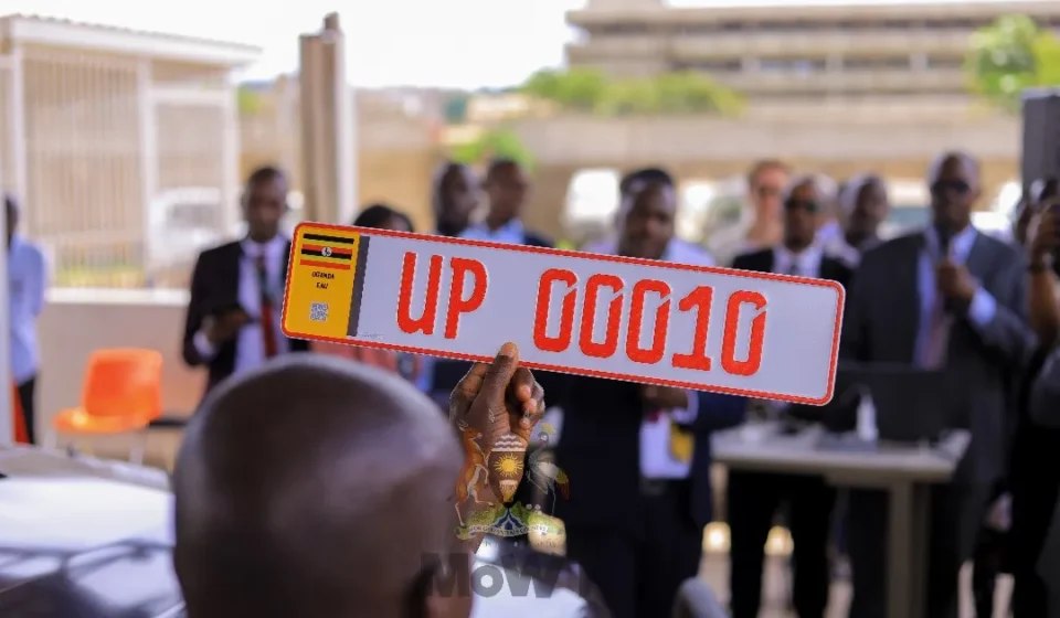 Digital number plates
