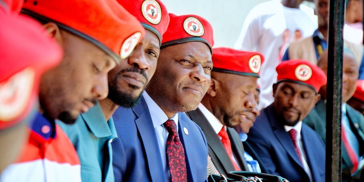 NUP Bobi Wine and Mpuuga
