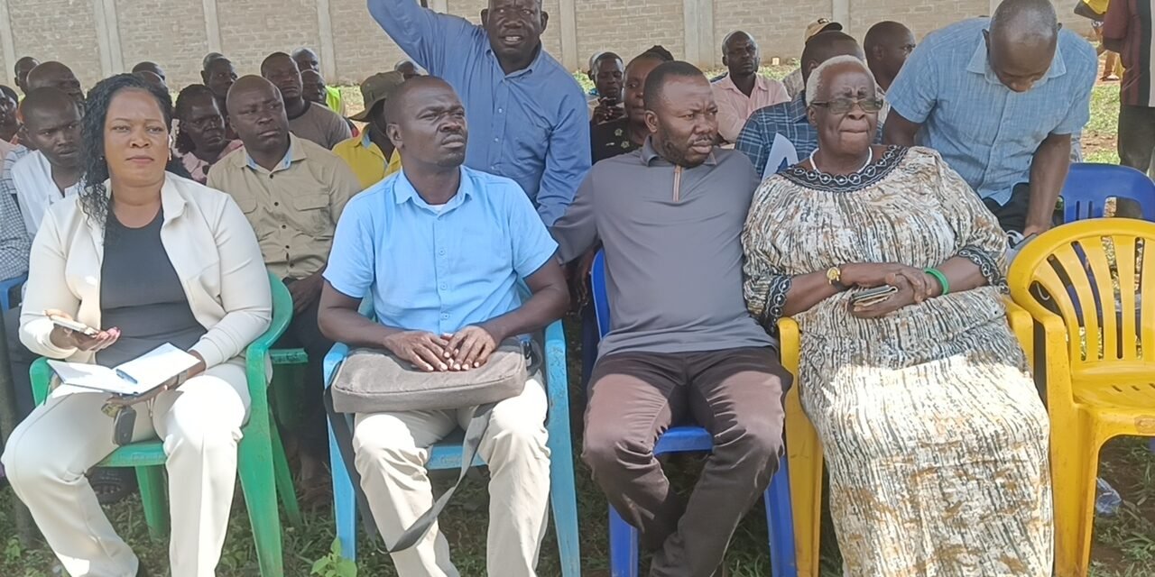 Some of the Sugar council committe heade by Robert Atugonza who represented the Sugar Council chairperson